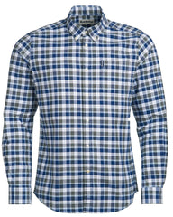 Barbour Country Check 15 Tailored Fit Oxford Cloth Button Down Shirt In Olive - Rainwater's Men's Clothing and Tuxedo Rental
