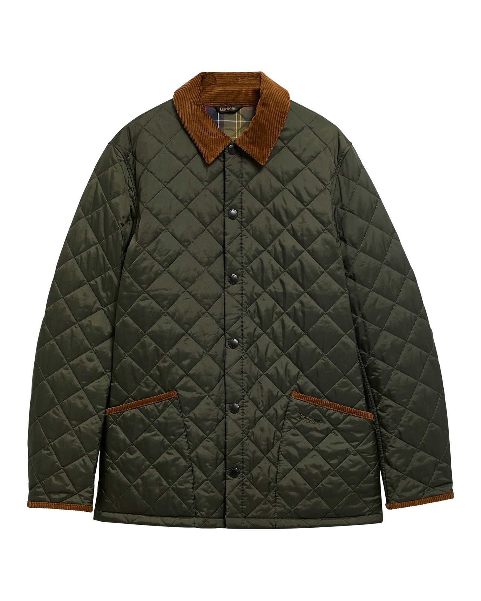 Barbour Icons Heritage Liddesdale Quilted Jacket In Sage