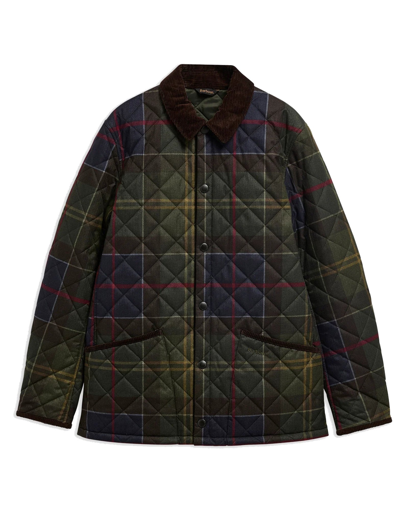 Barbour Icons Tartan Heritage Liddesdale Quilted Jacket In Classic Tartan