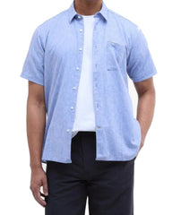 Barbour Nelson Summer Shirt in Blue