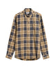 Barbour Wetheram Birchwood Dress Tartan Plaid Button Down Collar Shirt in Tailored Fit