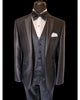 '-Rainwater's -Rainwater's - Tuxedo Rental - Black Luster Notch Lapel Dinner Jacket Tuxedo Rental -