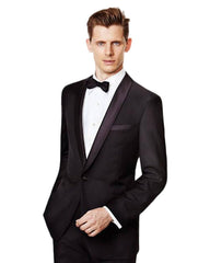 Black Shawl Tuxedo Rental - Rainwater's Men's Clothing and Tuxedo Rental