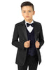 Boys Black Tuxedo Rental - Rainwater's Men's Clothing and Tuxedo Rental