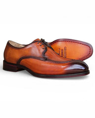 Carrucci Allen Split Toe Derby in Whisky