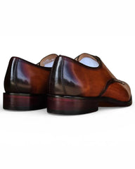 Carrucci Allen Split Toe Derby in Whisky