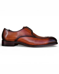 Carrucci Allen Split Toe Derby in Whisky