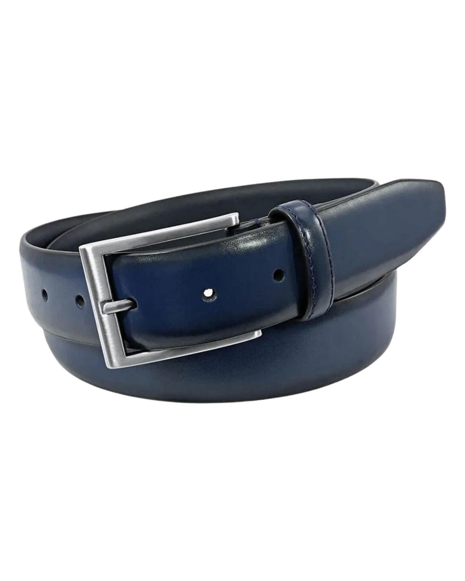 Florsheim Carmine Belt In Navy