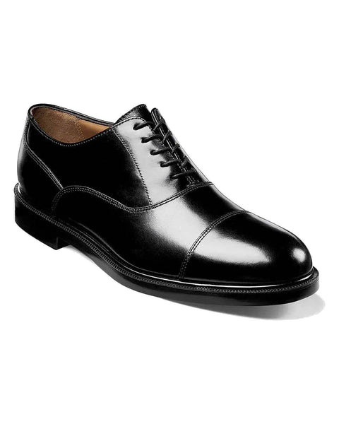 Florsheim Dailey Cap Toe Oxford in Black
