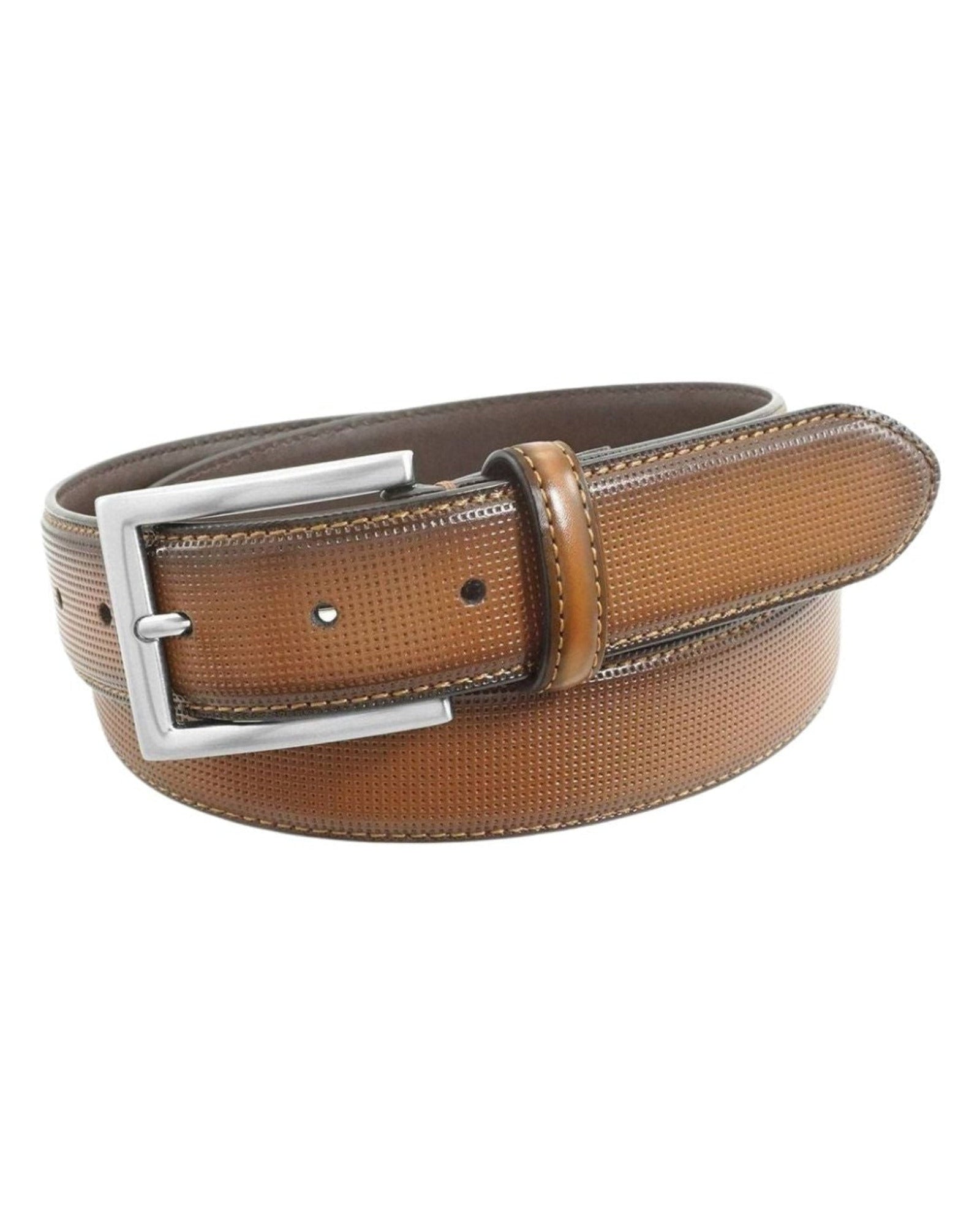 Florsheim Sinclair Belt In Cognac - Rainwater's Men's Clothing and Tuxedo Rental
