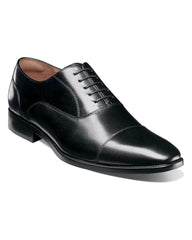 Florsheim Sorrento Lux Cap Toe Balmoral Oxford In Black