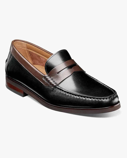 Florsheim Berkley Flex Penny Loafer In Black And Brown