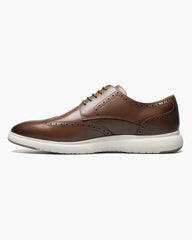 Florsheim DASH  Wingtip Oxford Sneaker In Cognac