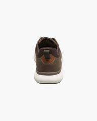 Florsheim Fleet Perf Toe Elastic Lace Sneaker in Brown