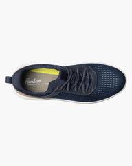 Florsheim Fleet Knit Elastic Lace Sneaker in Navy