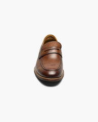 Florsheim Rucci Moc Toe Penny Loafer Dress Shoes in Cognac