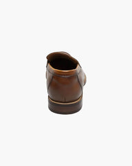 Florsheim Rucci Moc Toe Penny Loafer Dress Shoes in Cognac