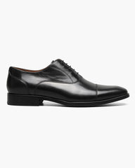 Florsheim Sorrento Lux Cap Toe Balmoral Oxford In Black