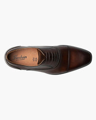 Florsheim Sorrento Lux  Cap Toe Balmoral Oxford In Brown