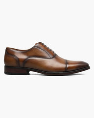 Florsheim Sorrento Lux Cap Toe Balmoral Oxford In Cognac