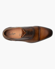 Florsheim Sorrento Lux Cap Toe Balmoral Oxford In Cognac