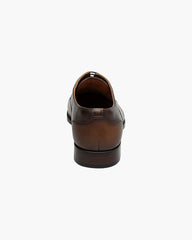 Florsheim Sorrento Lux  Cap Toe Balmoral Oxford In Multi Cognac