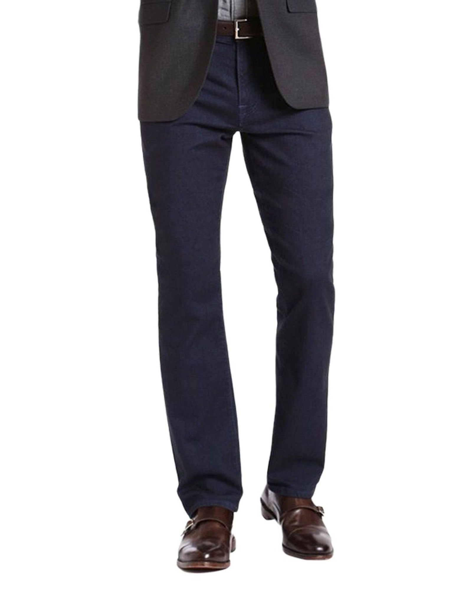 Grand River Dark Denim Classic Fit Stretch Jeans - Rainwater's Men's Clothing and Tuxedo Rental