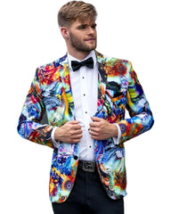 Hendrix Abstract Dinner Jacket Tuxedo Rental - Rainwater's Men's Clothing and Tuxedo Rental