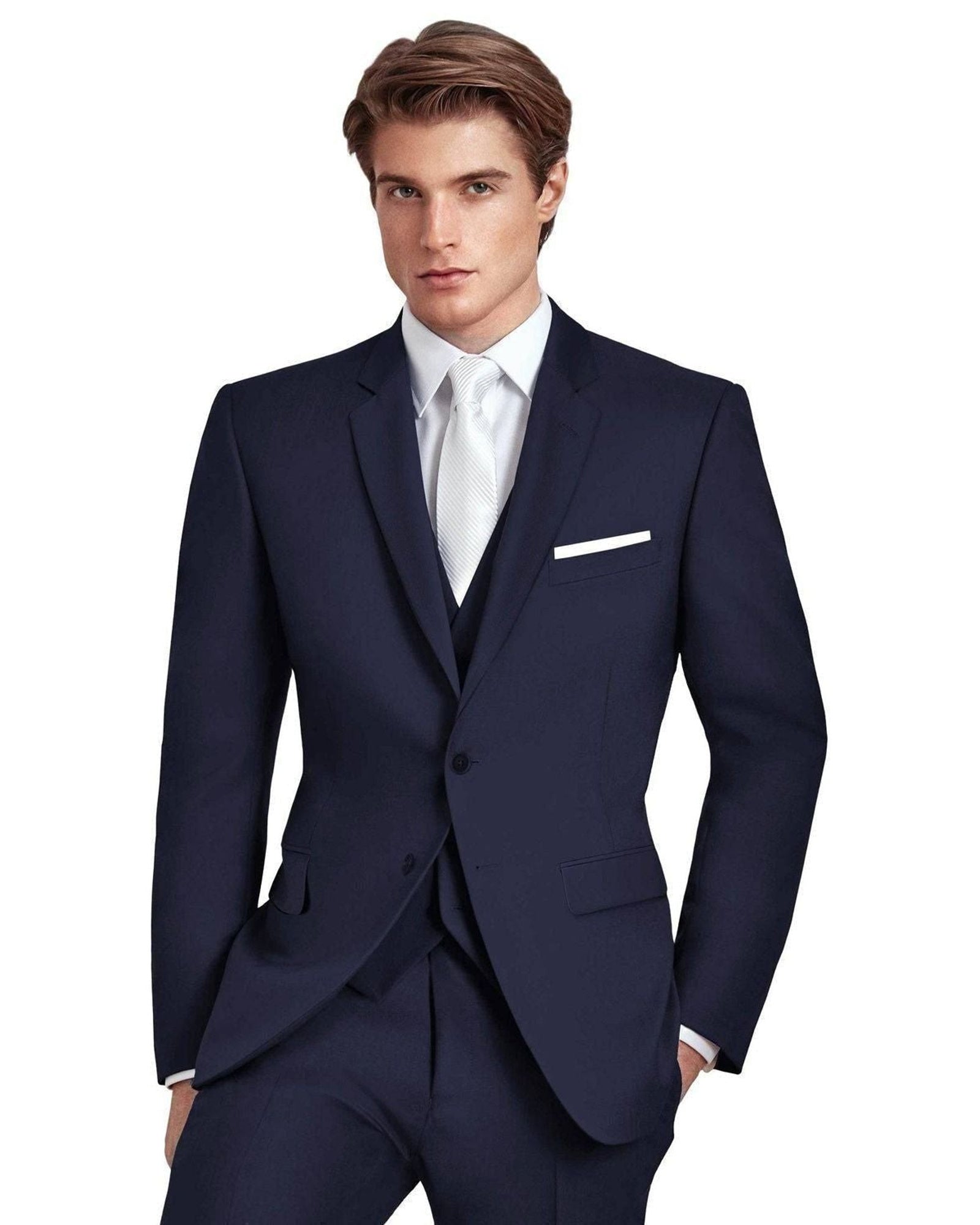 Navy Blue Suit Rental - Rainwater's Men's Clothing and Tuxedo Rental