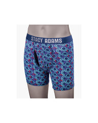 '-Rainwater's -Stacy Adams - Loungewear - Boxer Brief Performance Fabric in Records -