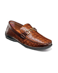 Stacy Adams Embrey Mock Toe Bit Loafer In Cognac