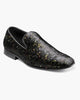 Stacy Adams Stelar Velvet With Color Flecks Formal Loafer in Black