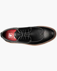 Stacy Adams Synergy Wingtip Sneaker In Black