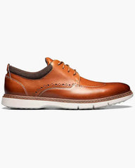 Stacy Adams Synergy Wingtip Sneaker In Cognac