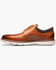 Stacy Adams Synergy Wingtip Sneaker In Cognac