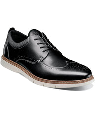 Stacy Adams Synergy Wingtip Sneaker In Black