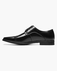 Stacy Adams Kenway Cap Toe Lace up Oxford In Black