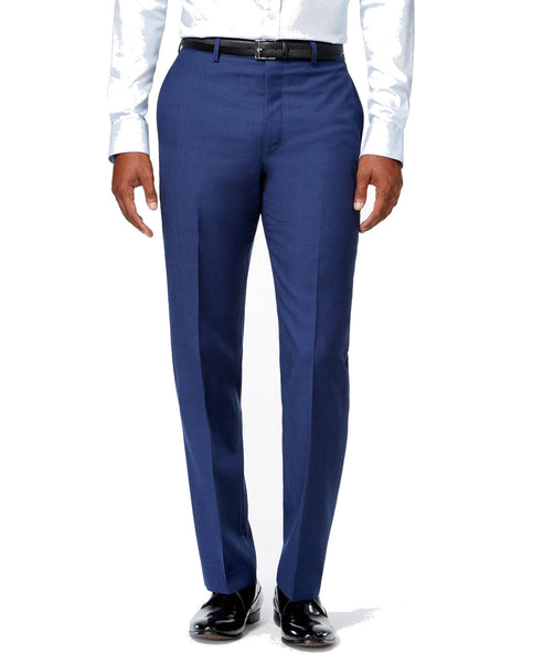 Rainwater's Cobalt Super 140's Worsted Wool Dress Slack - Rainwater's Men's Clothing and Tuxedo Rental