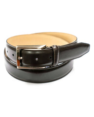 Trafalgar Brown Leather Belt Single Keeper - Rainwater's Men's Clothing and Tuxedo Rental