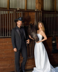 Western Tuxedo Rental In Black