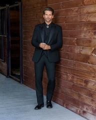 Western Tuxedo Rental In Black