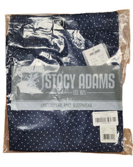 Stacy Adams Boxer Shorts Performance Fabric in Navy Dot