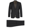 Rainwater's Luxury Collection Stretch Super 140's Wool Slim Fit Suit In Black