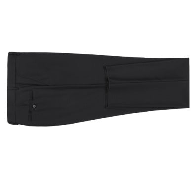 Rainwater's Luxury Collection Stretch Super 140's Wool Slim Fit Slacks in Black