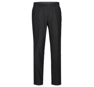 Rainwater's Luxury Collection Stretch Super 140's Wool Slim Fit Slacks in Charcoal