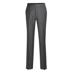 Rainwater's Luxury Collection Super 140's Wool Classic Fit Suit In Grey Windowpane