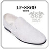 White Tonal Formal Loafer From Royal Shoes