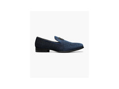 Stacy Adams Swagger Formal Loafer in Navy & Marine - Rainwater's Men's Clothing and Tuxedo Rental