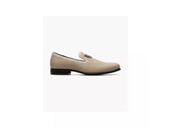 -Rainwater's -Stacy Adams - Shoes - Stacy Adams Swagger Formal Loafer in Natural Linen -