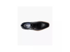 Stacy Adams Mathis Cap Toe Monk Strap Shoe in Black - Rainwater's